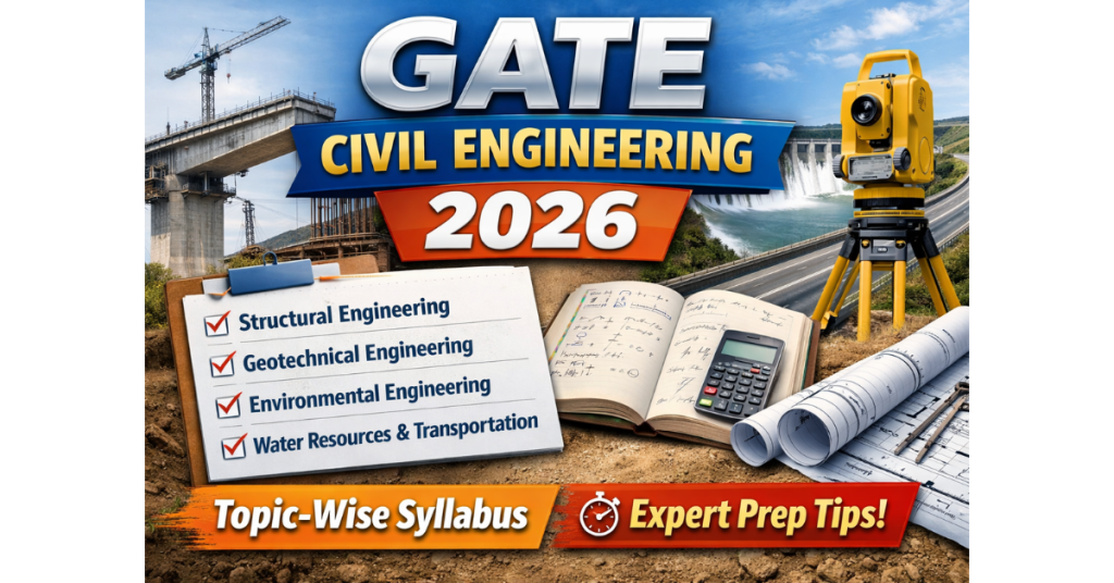 GATE Exam Syllabus for Civil Engineering